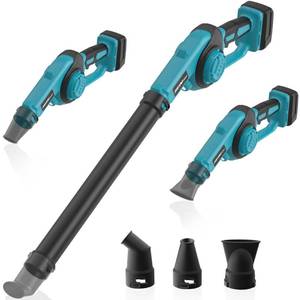lot 9830 image: HEINPRO Small Leaf Blower Cordless Mini Compatible with Makita 18V Battery (Tool Only) 200MPH Powerful Portable Electric Leaf Blower 3 Speed Compact Handheld Leaf Blowers for Jobsite, Lawn Care