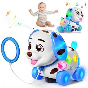 lot 9845 image: Musical Toy for 1 Year Old Boy Girl, Baby Toys 6-12-18 Months, Puppy Toddler Learning for 1 Year Old Boy Gifts, Bilingual Educational with Music Light, 1st Birthday Gift for Girl, Toddlers