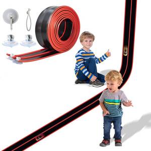 lot 11473 image: Flex Track 15 Ft Starter Set, Flexible Race Car Ramp Track for Ages 3 & Up with Suction Cups Compatible with Diecast 164th Cars