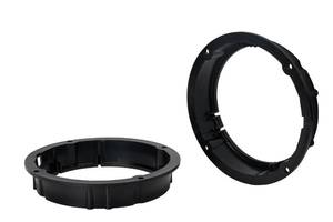 lot 12261 image: Scosche SAVW6 5.25-6.5�� Speaker Adapters Compatible with Select 1998-2018 Audi and VW Vehicles - 5 14 to 6 12 Adapter Spacer for Car Door Speakers - Sold in Pairs - See Images for Vehicle List