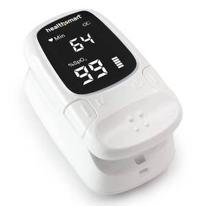 lot 12275 image: HealthSmart Digital Fingertip Sport Pulse Oximeter, Fast Results, Clinically Accurate, Easy-To-Read LED Display, Auto-Shutoff