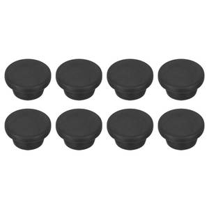 lot 14244 image: MECCANIXITY 8pcs T-Shaped Silicone Plugs 19mm 34 Inch Dia Snap in Plug Hole Seal Cover Round Rubber Stopper for Kitchen Rubber Bulkheads Waterproof Sealing Plugs Black
