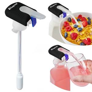 lot 14263 image: The Magic Tap Automatic Drink Dispenser - Hands-Free Beverage Dispenser for Fridge - Perfect for Milk, Juice - Gifts for Women & Men - 1 Pack, Black