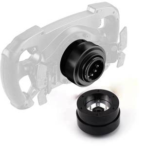lot 14304 image: Obokidlyamor Replace Quick Release Adapter Steering Wheel Replace Panel For MOZA R21R16R9 V2R5R3 Bundle Gaming Racing Wheel70mm 6-hole steering wheel kit (Quick Release)