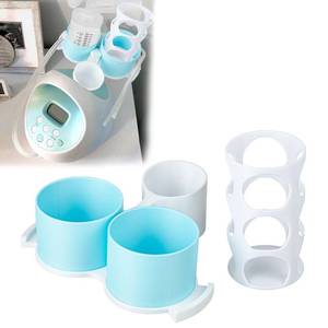 lot 14320 image: Bottle & Hose Holder for Spectra Breast Pump,Fits All S1 S2 Versions,Organize and Simplify Your Pumping Journey, Functional Design for Easy Use (Blue)