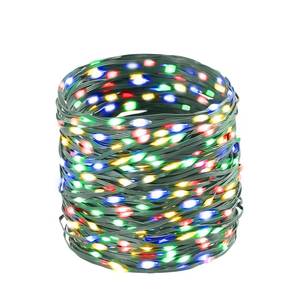 lot 14322 image: Tcamp 164FT 500 LED Christmas Lights Outdoor, 8 Modes Christmas Tree Lights with Timer Memory Function, Green Wire Fairy String Light for Xmas Holiday Party Bedroom Indoor Decor (Colored)