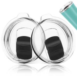 lot 14329 image: 20oz Tumbler Lid,2 Pack Magnetic Replacement Tops for 20 oz Tumbler,10 oz Lowball,1024 oz Mug,16 oz Pints,Spill Proof Covers with Magnetic Slider for Old Style Rtic,Ozark Trail
