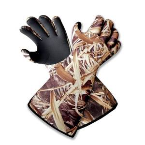 lot 14337 image: AUSCAMOTEK Waterproof Neoprene Duck Decoy Gloves - Insulated Blind Gauntlet Stay Warm and Dry in Waterfowl Hunting