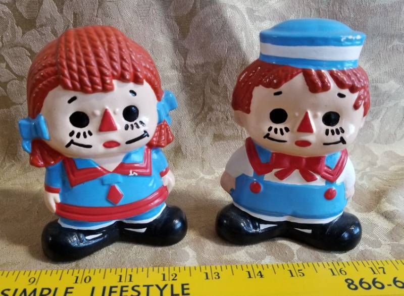 ceramic raggedy ann and andy