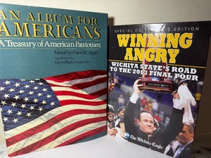 lot 124 image: Books - An Album for Americans (83) and WSU Winning Angry