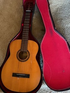 lot 218 image: Harmony Classic Guitar in Case