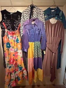 lot 221 image: Vintage Ladies Clothing, Please See Pictures for Variety