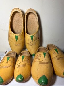 lot 226 image: Wooden Shoes (3 PR)