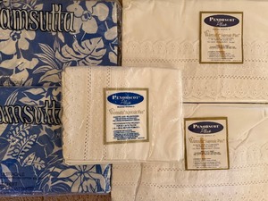 lot 232 image: Sheets (Twin) and Pillow Cases (Standard), NIP