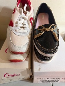 lot 246 image: Vintage Candies and Isaac Mizra Shoes