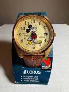 lot 288 image: Jewelry - Lorus Mickey Mouse Watch, New