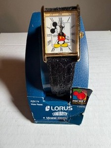 lot 289 image: Jewelry - Lorus Mickey Mouse Watch, New