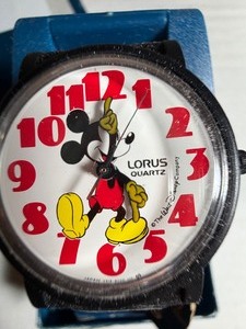 lot 290 image: Jewelry - Lorus Mickey Mouse Watch, New