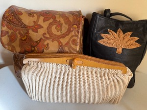 lot 323 image: Vintage Handbags, Jennifer Graham Still Has Tag, Please See Pictures