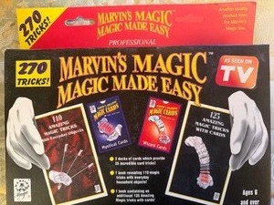 lot 341 image: Marvins Magic, Magic Made Easy, New