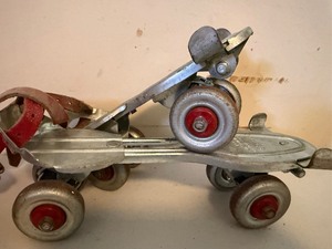 lot 351 image: Vintage Adjustable Roller Skates