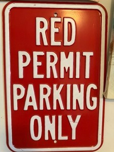 lot 358 image: Metal Sign