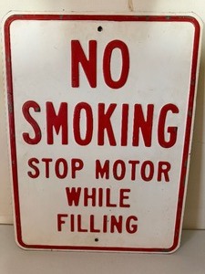 lot 360 image: Metal Sign