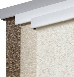 lot 141885 image: Persilux Light Filtering Roller Shades for Windows Blinds Cordless Roller Blinds for Windows, Natural Woven UV Protection Privacy Roller Window Shades for Home Kitchen (Cream 44 W x 72 H)