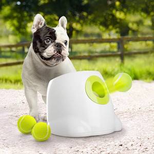 lot 241819 image: ALL FOR PAWS Original Dog Automatic Ball Launcher for Small and Medium Dogs, Interactive Dog Tennis Ball Throwing Machine, Enrichment Mental Stimulation Toys, Reduce Boredom & Stress