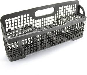 lot 241825 image: WP8562043 8531233 Universal Dishwasher Silverware Basket Replacement for Whirlpool Kitchenaid Dishwasher Utensil Basket - Replaces Kitchenaid Dishwasher Basket W10190415 8531288 8562043 by Techecook