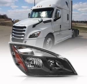 lot 341778 image: Retails for $166 Right Halogen Headlights Fit for Freightliner Cascadia 2018-2024,Replacement Headlamp DOT and SAE Approved