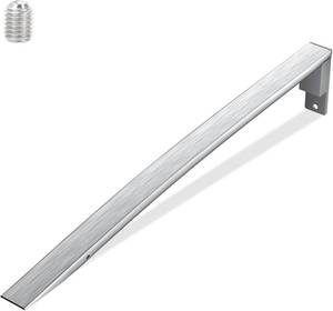 lot 341792 image: LXun Upgraded W10806512 Refrigerator Door Handle Compatible with Whirlpool Refrigerator Stainless Steel Fridge Door Handle Replacement for AP5982853 PS11703503 White Refrige Freezer Handle with Screw