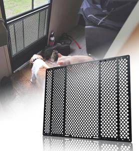 lot 341828 image: Altyostar RV Screen Door Protector for Dogs, Adjustable RV Screen Door Pet Protector Guard, Black(Patented Design)