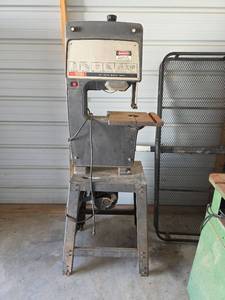 lot 16 image: Craftsman 12 Inch Band Saw with Stand