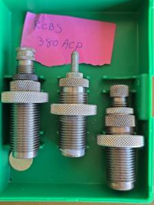 lot 61 image: RCBS 380 ACP Reloading Die Set