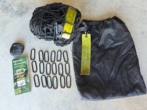 lot 79 image: Military Loadtamer Cargo Net System with Hardware and Storage Bag