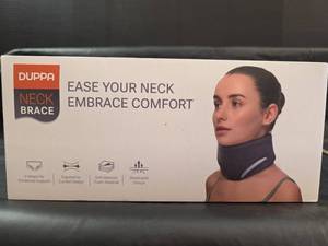 lot 204 image: Duppa Neck Brace Support Collar- New In Box