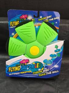 lot 240 image: LED Flying Saucer Transforming Disc Ball Game