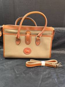 lot 241 image: Dooney & Bourke All Weather Leather Handbag with Shoulder Strap