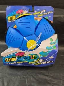 lot 247 image: LED Flying Saucer Disc Ball Game