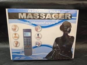 lot 248 image: HealthmateForever Electronic Pulse Massager- New In Box