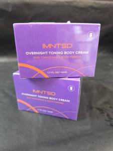 lot 285 image: 2ct. IMNTSD Overnight Toning Body Cream 1.7oz