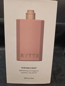 lot 292 image: RYTTE Portable Bidet 350ml12oz - Rose Gold- New in box