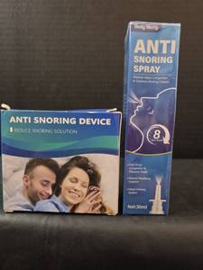 lot 293 image: Anti-Snoring Device and Spray Bundle