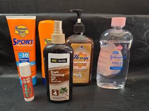 lot 308 image: Summer Sun Protection and Tanning Products