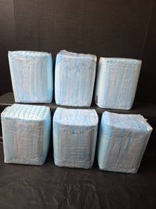 lot 320 image: Adult Disposable Incontinence Bed Pads 6pks