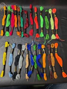 lot 336 image: Multi-Color Embroidery Floss