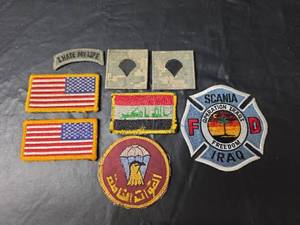 lot 346 image: US Military Operation Iraqi Freedom Patch Collection