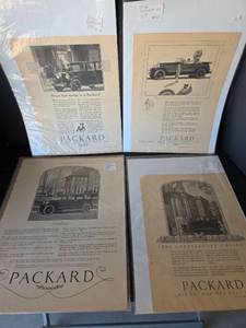 lot 446 image: 1920s Packard Automobile Magazine Advertisement Collection