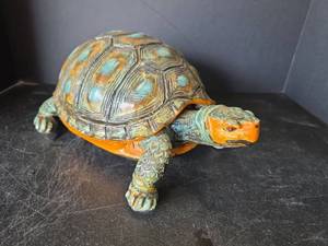 lot 453 image: 13in Decorative Turtle Figurine